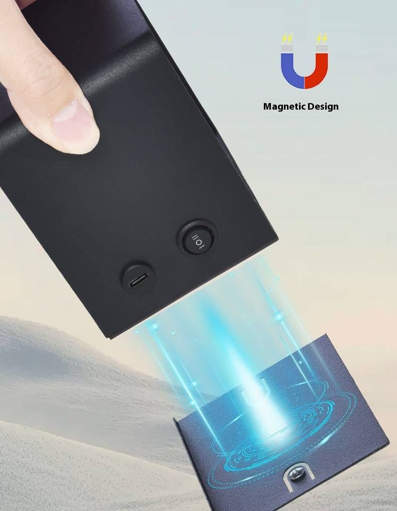 Motion Sensor Wall Light – No Drilling Installation, Indoor/Outdoor, Warm White LED, Battery-Powered For Hallway, Stairs, Bathroom, Balcony_voghion.com