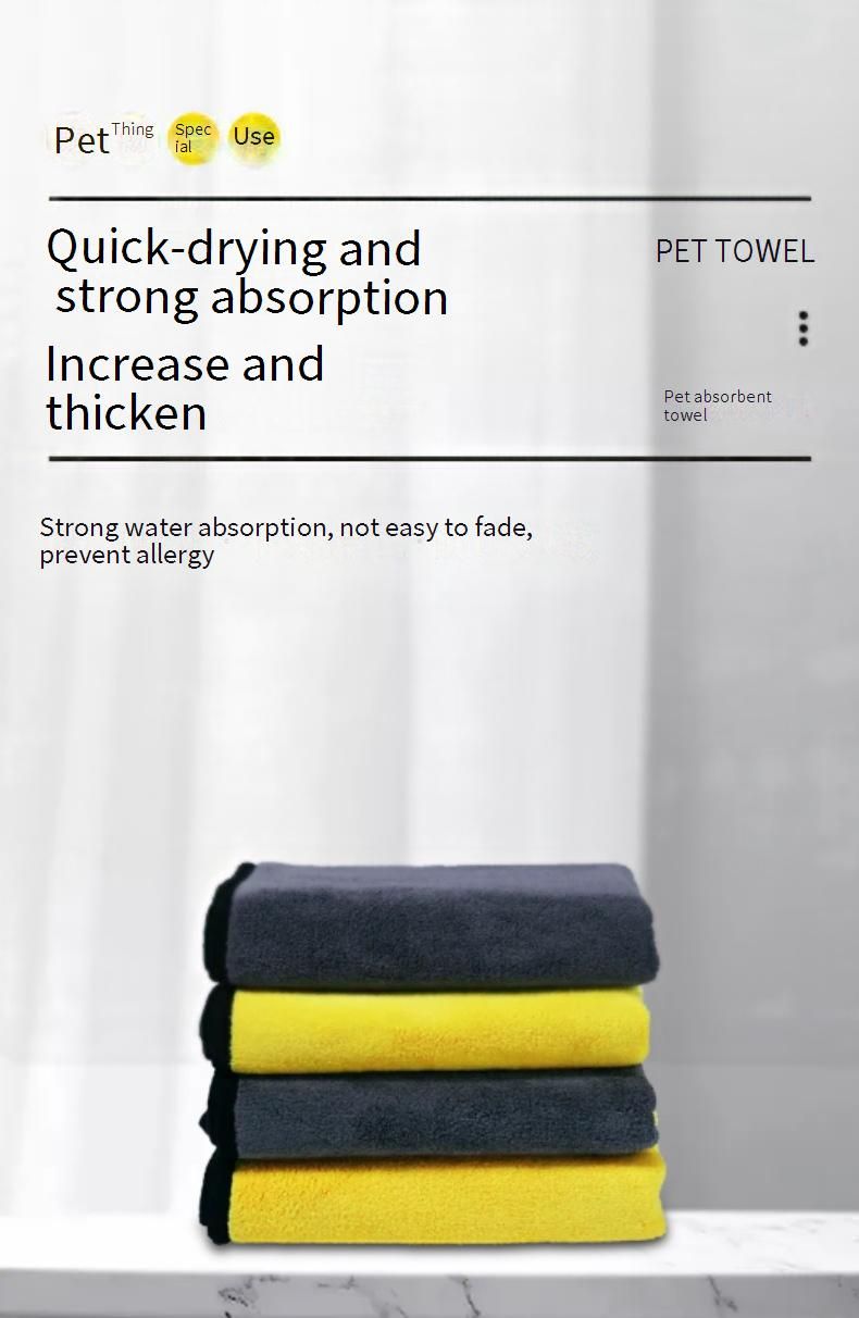 Premium Coral Fleece Car Cleaning Towels - Super Absorbent, Quick-Dry, Multipurpose Microfiber Cloths For Auto Detailing, Polishing & Household Use_voghion.com