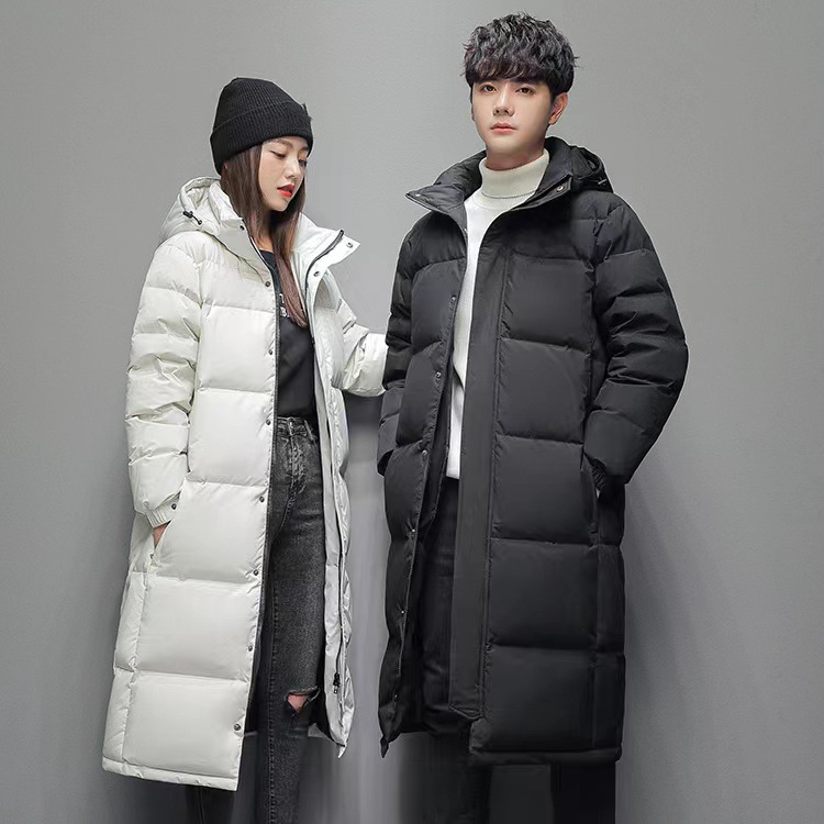 Premium-Unisex-Wintermantel – Slim-Fit-Pufferjacke im koreanischen Stil mit Stehkragen, dicker warmer Polyestermantel für Männer und Frauen_voghion.com