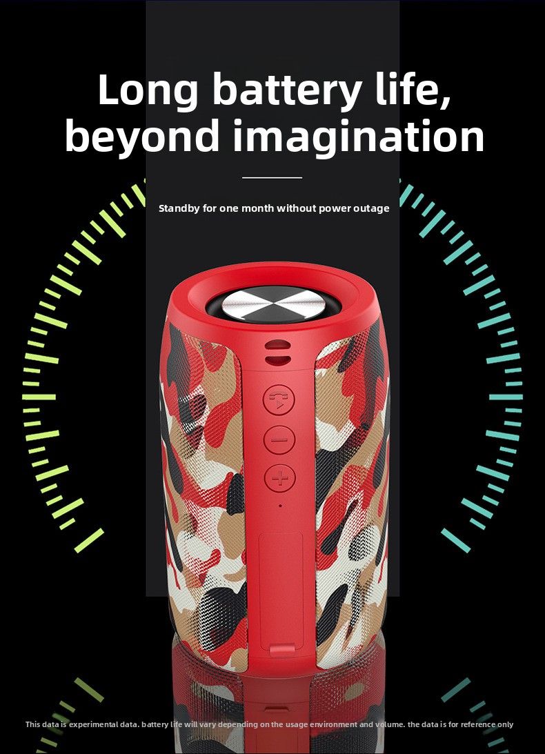 【Wysoka jakość】 Bezprzewodowy subwoofer Bluetooth S32 do użytku na zewnątrz, nowy mały głośnik_voghion.com