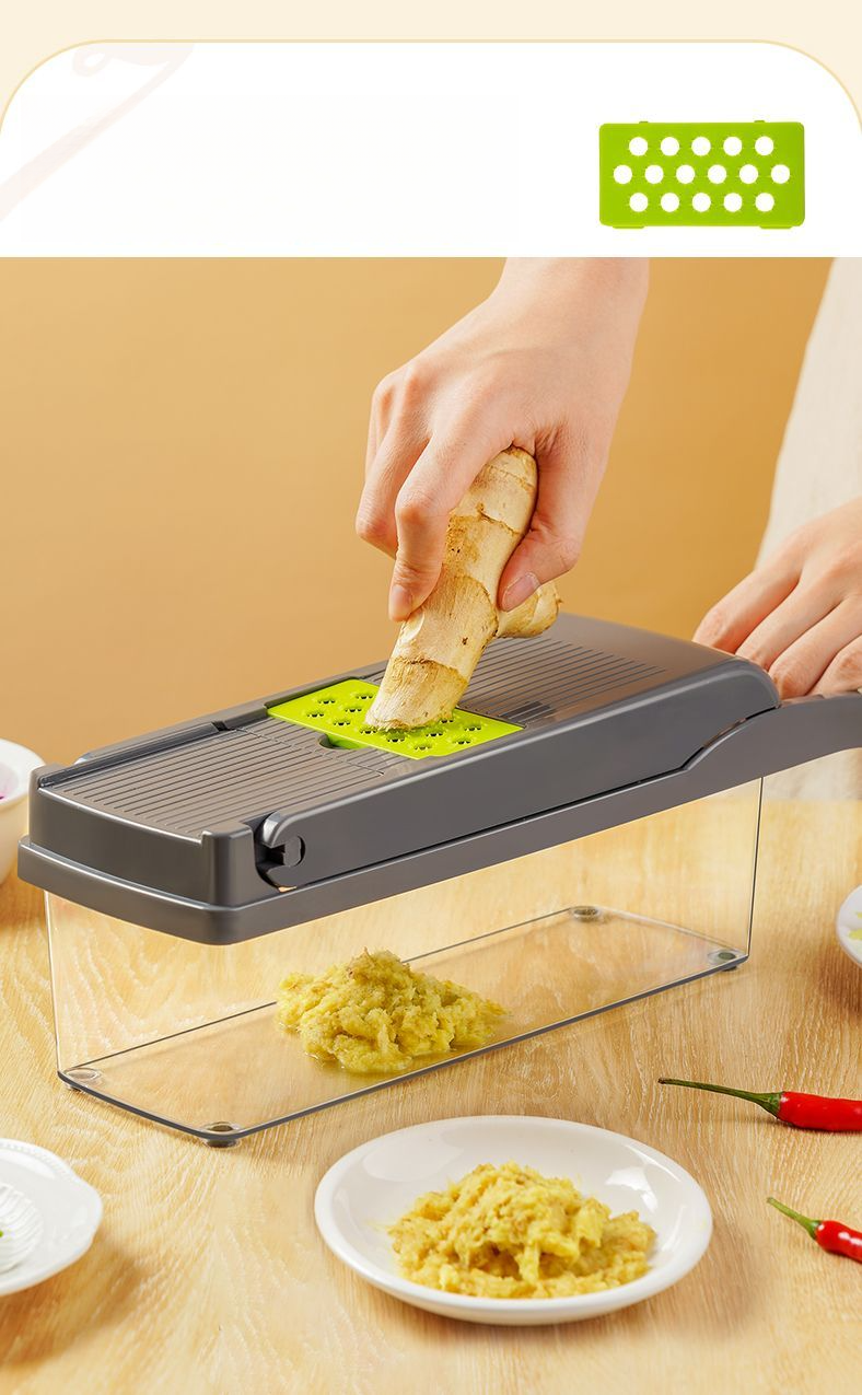 Utensile per tagliare a cubetti, multifunzionale per frutta, cipolle, grattugia per patate, affettatrice per carote, taglia insalata, taglia verdure_voghion.com