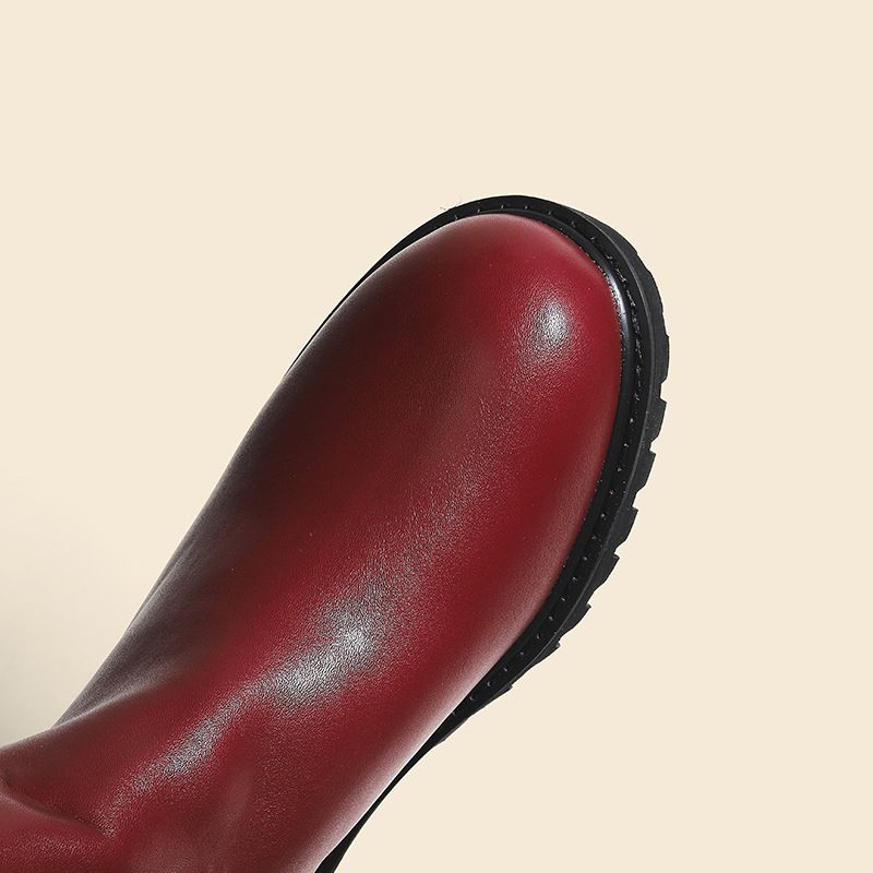 Botas por encima de la rodilla para mujer, otoño/invierno 2025, elásticas, de manga larga, elegantes y versátiles._voghion.com
