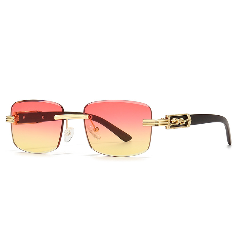new modern retro square-frame sunglasses INS style street photography big-name sunglasses _voghion.com