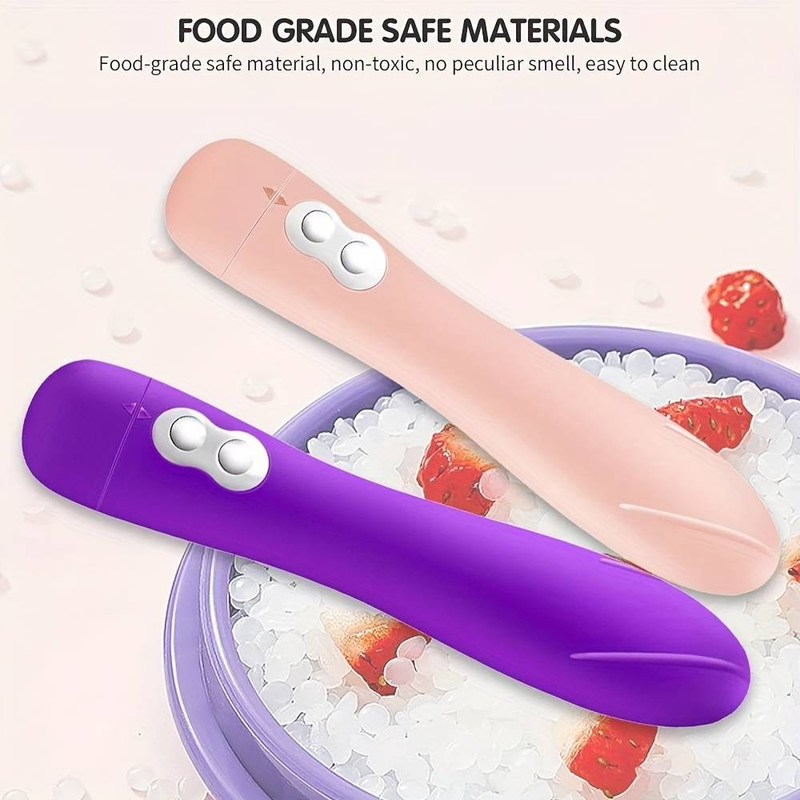 Luxurious Soft Silicone Vibrator - USB-Revitalized for Hyperrealistic Sensations - Clitoral Bliss & Couples Massage Tool_voghion.com