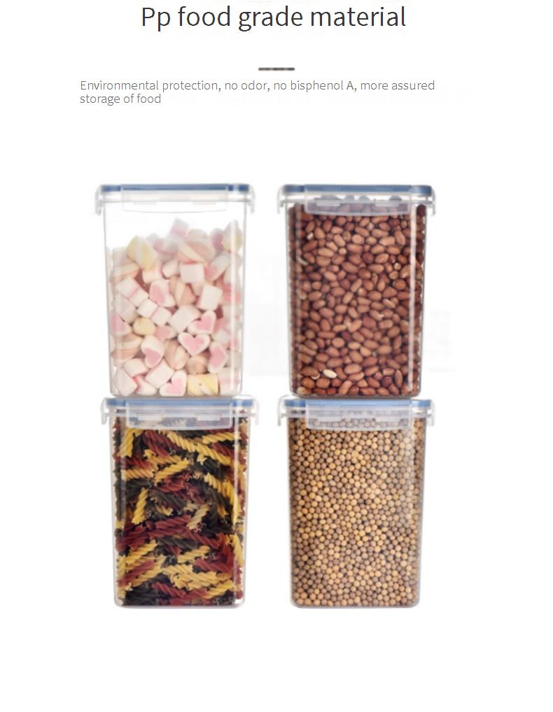 36-Piece Premium Airtight Food Storage Container Set – 100% Virgin PP Plastic, Stackable Modular Design For Dry Goods, Spices & Baking Ingredients_voghion.com