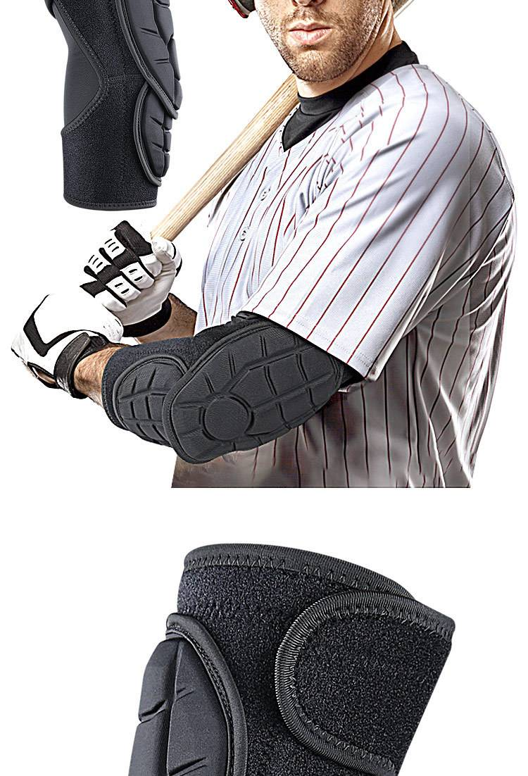 Protetor de mão de EVA para beisebol, equipamento de proteção anticolisão para esportes, cotoveleira para adultos, para rebatidas de softbol ao ar livre_voghion.com