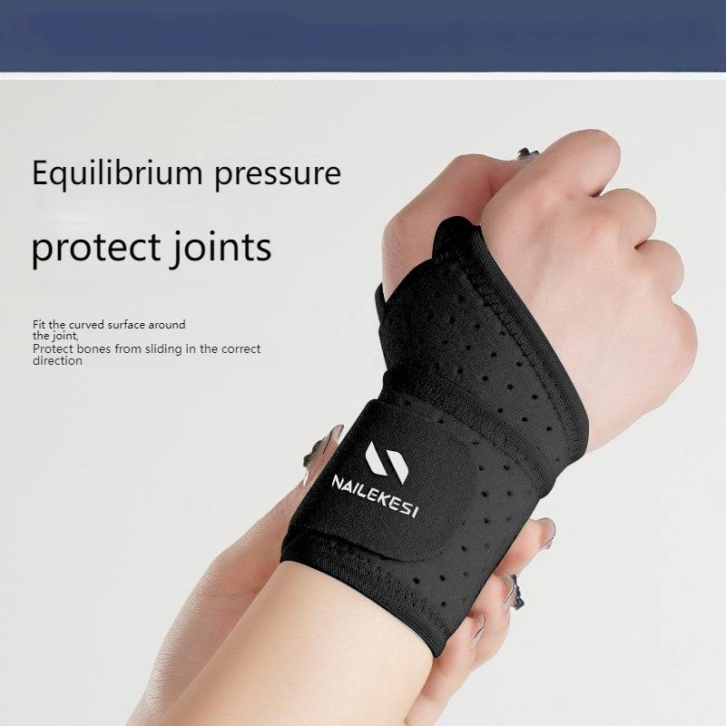 Adjustable Compression Wrist Wrap For Gym, Sports & Injury Support - Breathable & Sweat-Wicking For Men & Women_voghion.com