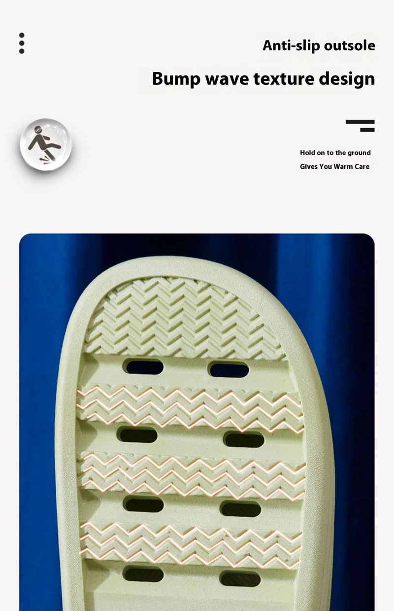 Breathable Couple Shower Slippers - Quick-Dry PVC Sandals With Drainage Holes (12 Colors, Sizes 36-45)_voghion.com