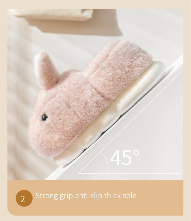 Pantofole invernali da donna: comode pantofole da interno/esterno con fodera in pile e suola antiscivolo (resistenti all'acqua, chiuse, taglie unisex per adulti e bambini)_voghion.com