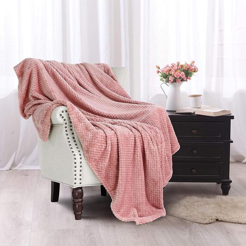 Soft Blanket Sofa Blanket Fluffy Plush Blanket Bed Blanket Comfortable Solid Christmas Blanket Decorative Gift Blanket Pet Blanket_voghion.com