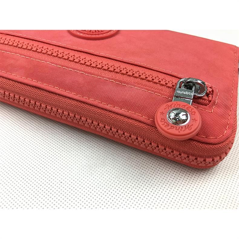 New Nylon Oxford Cloth Women's Bag, Simple, Lightweight, Long, Single Zipper, Multi-pocket Card Case_voghion.com