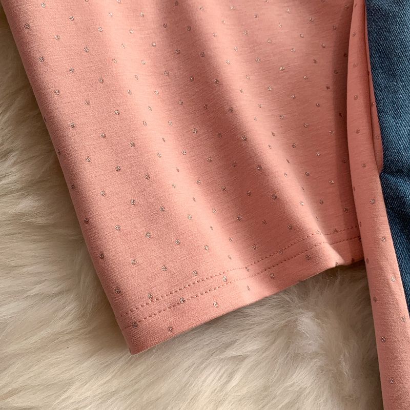 Casual Suit For Women 2025 Summer New Denim Patchwork Hot Diamond T Shirt Top + High Waist Slim Wide Leg Pants Two Piece Suit_voghion.com