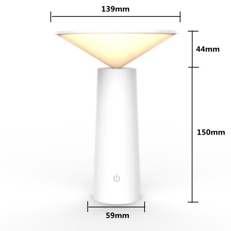 Interruptor de toque 3 modos LED lâmpada de mesa proteção para os olhos leitura regulável USB LED sala de estar quarto lâmpada de mesa de cabeceira luz noturna_voghion.com