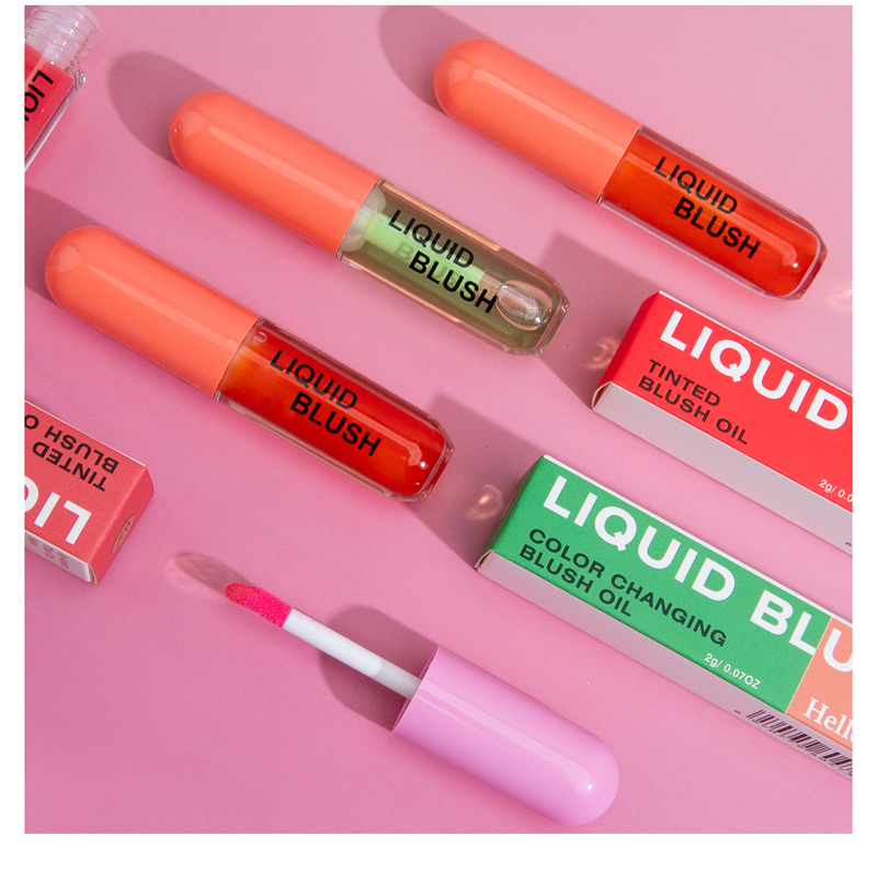 Hellokiss Color Maschera idratante naturale per il trucco che tiene l'olio per fard in polvere liquido che cambia caldo_voghion.com