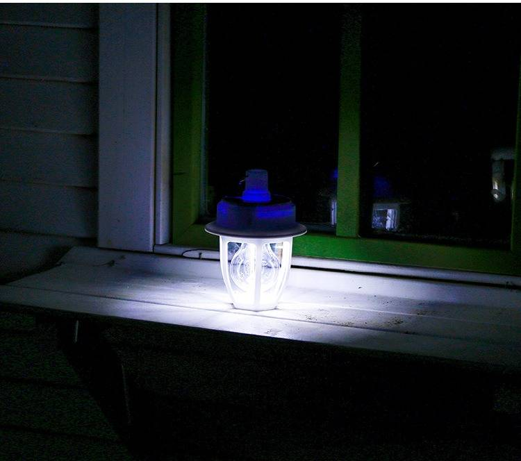 Solar Camping Lantern - Rechargeable LED Outdoor Light With Waterproof Design, Portable Hanging Tent Light For Hiking, Emergency, And Home Use_voghion.com