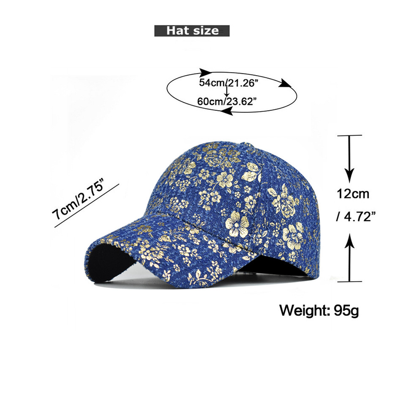 Printed Hip Hop Baseball With Adjustable Back Buckle Outdoor Sports Cap For Men And Women_voghion.com