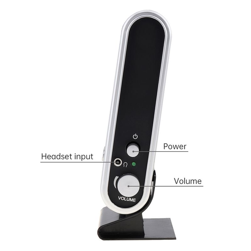 HY-218 6W 2.0 Wired USB Power Notebook Speakers Stereo 3.5mm Audio Jack Portable Loud Speaker For Laptop Computer_voghion.com