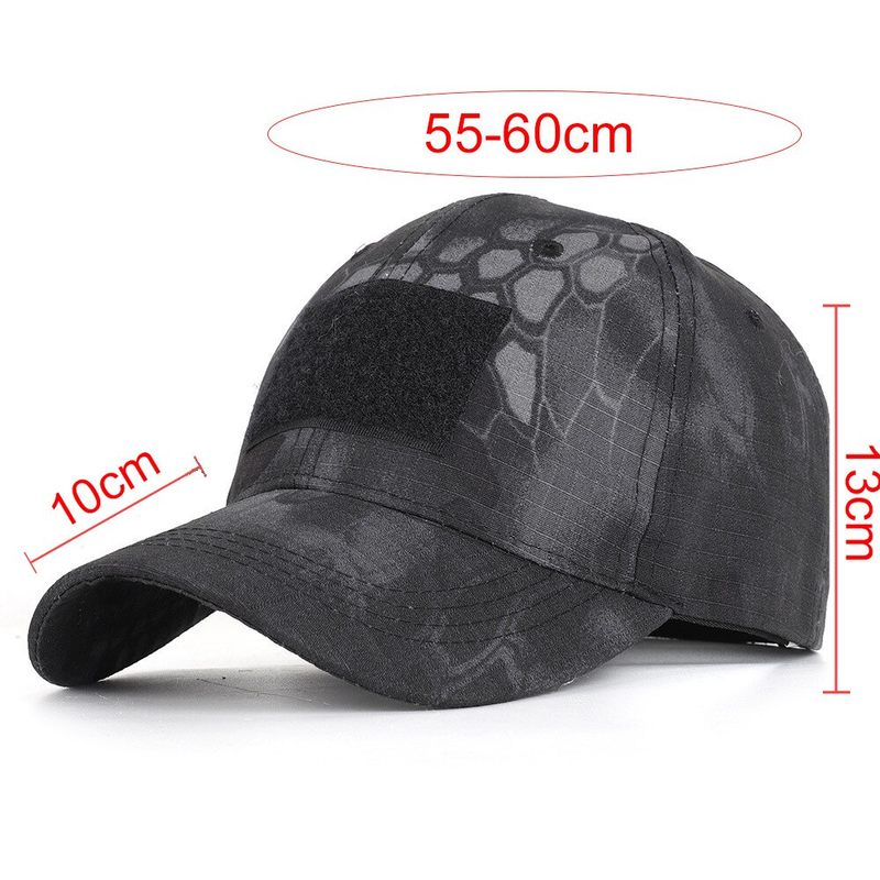 Military Hood Tactical Army Baseball Kepsar för sommaren Snapback Solhattar Utomhus Camouflage Balaclava Halv Ski Mask_voghion.com