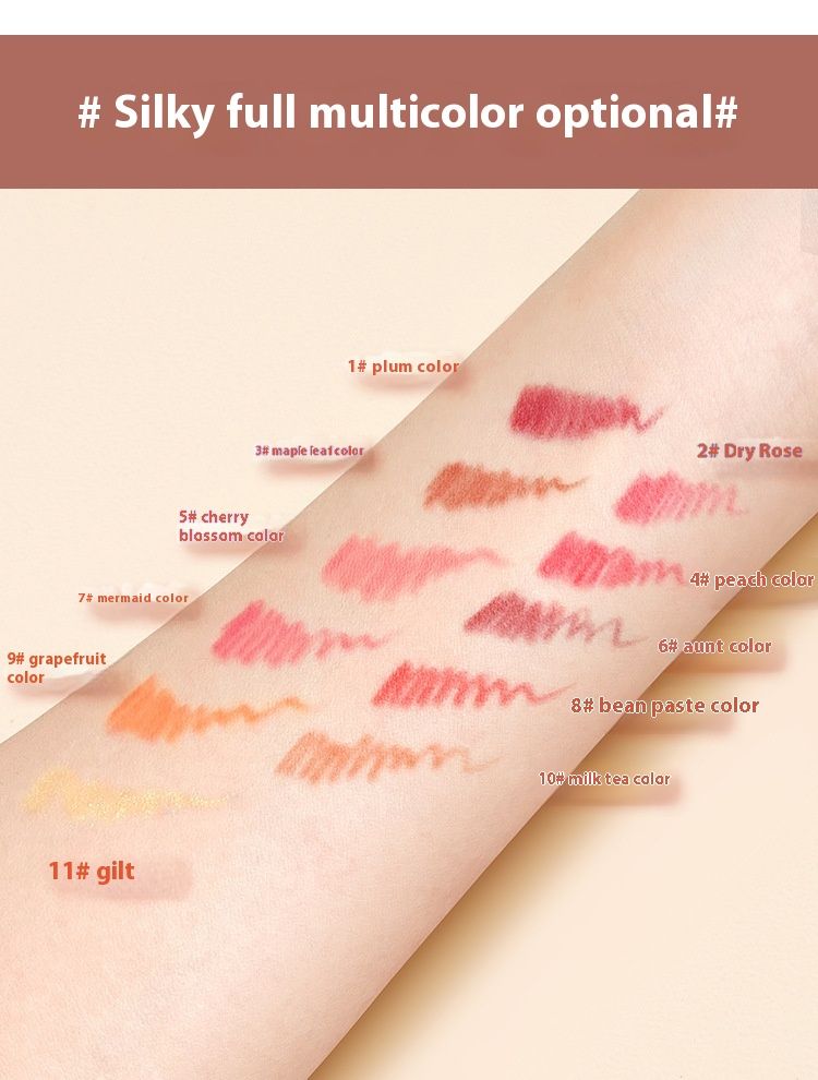 Automatic Rotation Lipliner Lipstick Pen Waterproof Durable Matte Female Hook Line Lipstick Makeup_voghion.com