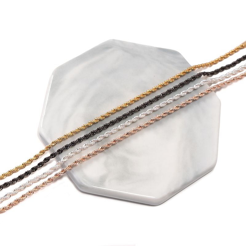 Metal Braided Vacuum Electroplated Anti-Slip Mask Reading Hanging Rope Glasses Chain_voghion.com