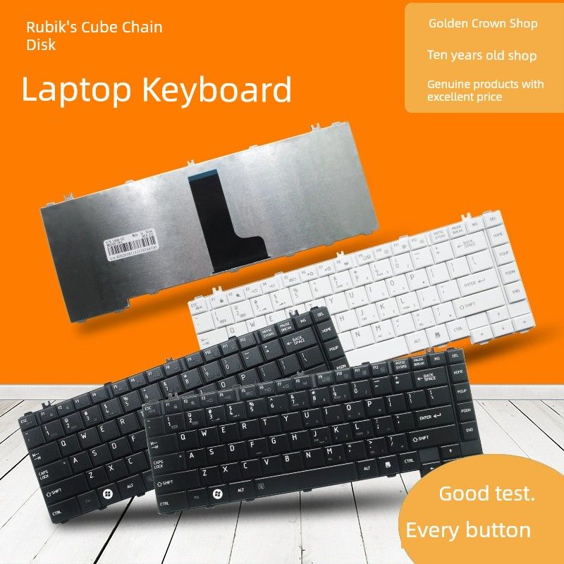 Aplicable a Toshiba L600/D L630 C640 L745d Teclado L700 L730 L645 C600 L640_voghion.com