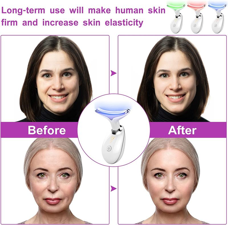 Hals Gesicht Lifter ems Hals Facelift ing Massage gerät Haut strffen Gerät LED Photonen therapie Anti-Falten Doppel kinn Entferner_voghion.com