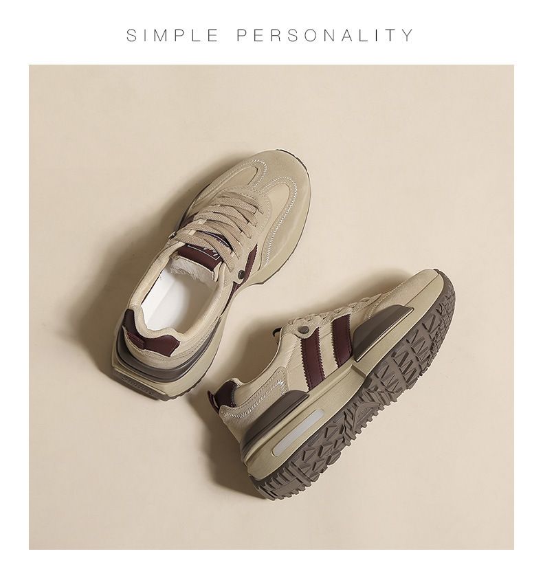 Damenschuhe Frühlings- und Sommermode Allgleiches große Kopf Wanderschuhe atmungsaktiv hässliche süße lässige Sportschuhe_voghion.com