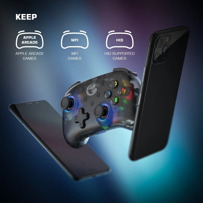 GameSir T4 Pro Bluetooth Game Controller 2.4G Wireless Gamepad applies to Nintendo Switch Apple Arcade MFi Games Android_voghion.com