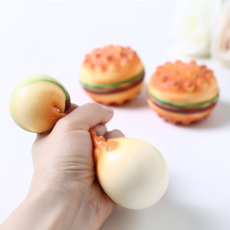 Foam Squishies TPR Simulation 3D Food And Play Burger Creative Press To Vent Fast Rebound Pinch Fun_voghion.com