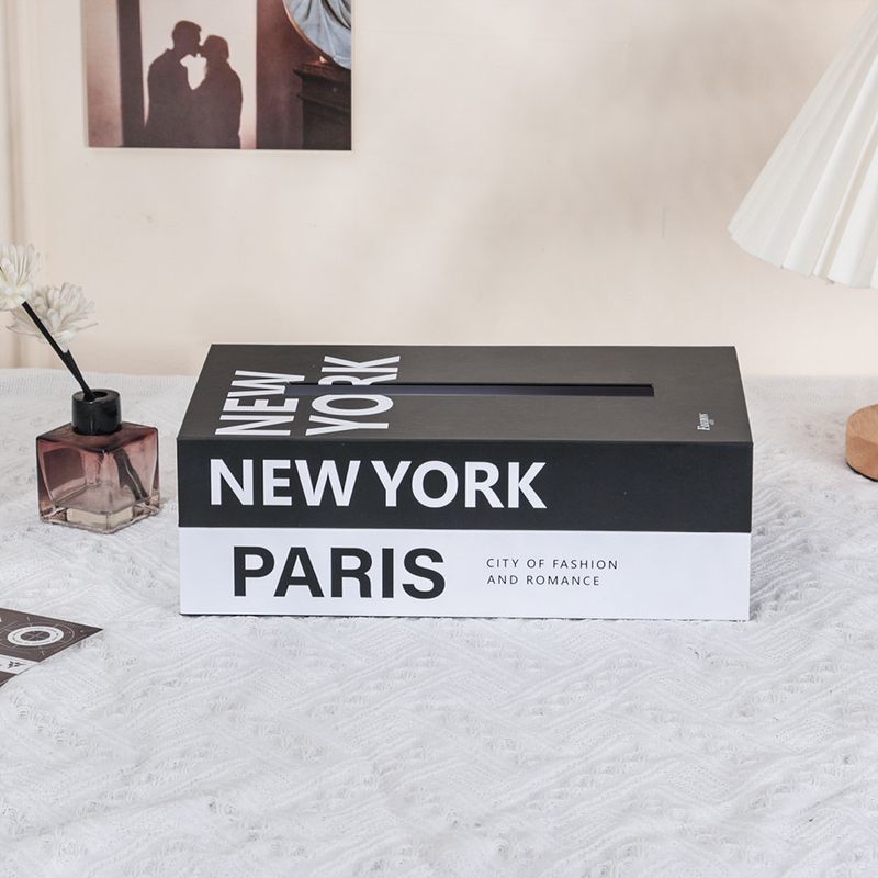 Luxus Buch Stil Tissue Box Serviette Halter Fall Papier Box Container Mode Hotel Lagerung Box Hause Tisch Dekoration Ornamente_voghion.com