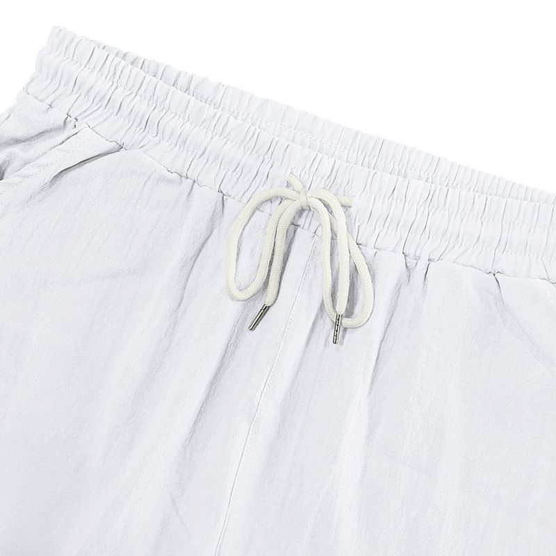 2025 Neue Herrenhose im amerikanischen Stil für vier Jahreszeiten, dünn, atmungsaktiv, mit mehreren Taschen, locker, lässig, trendig, weites Bein_voghion.com