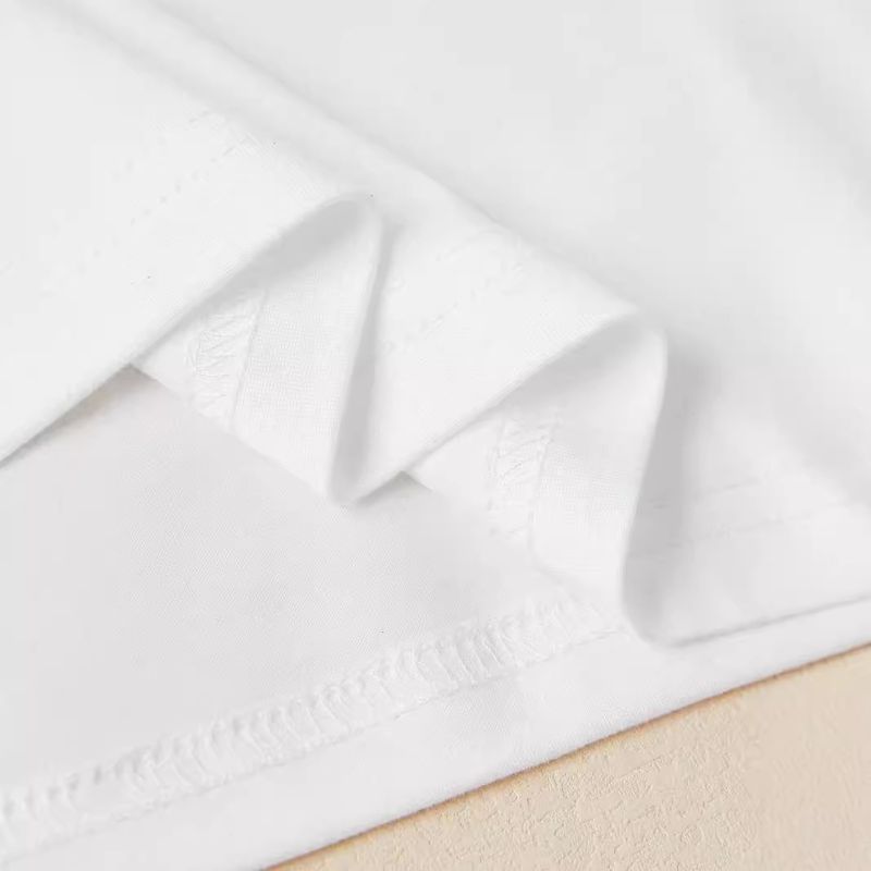 2024 New Women's Printed Fashionable Fruit White Short Sleeved Slim Fit T-shirt Top_voghion.com