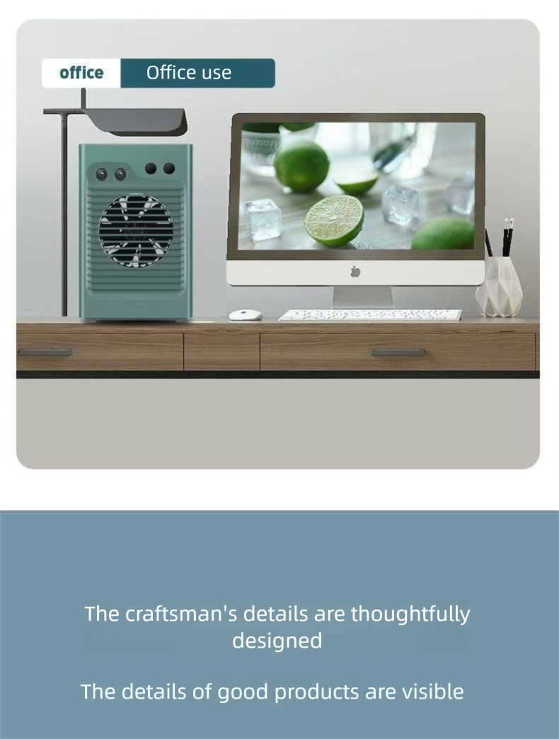 Spray USB Mini portatile per studenti, ufficio, due in uno, condizionatore d'aria da tavolo, piccolo ventilatore_voghion.com