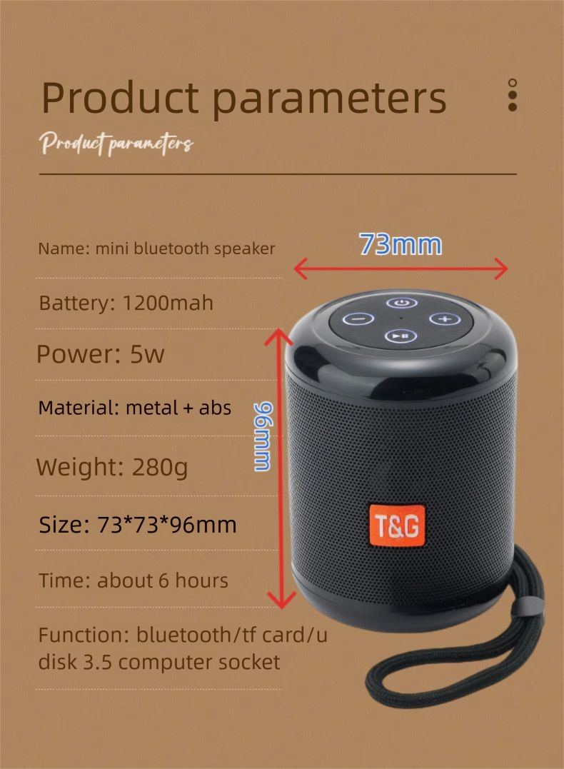 Bluetooth Subwoofer Volume Super Bass User Wireless Speaker Card Slot Outdoor Car Audio Portable_voghion.com