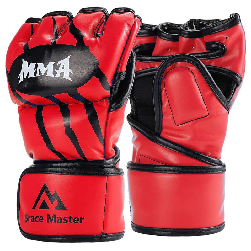 Boxhandschuhe Halbfingerhandschuhe Erwachsene Herren Sanda Muay Thai Kampftraining Professionelle Damen Kampf_voghion.com