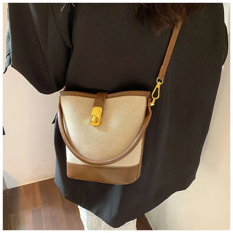 This Year's Trendy Super Hot Niche Women's Summer Stylish Versatile Crossbody Handheld Bucket Bags_voghion.com