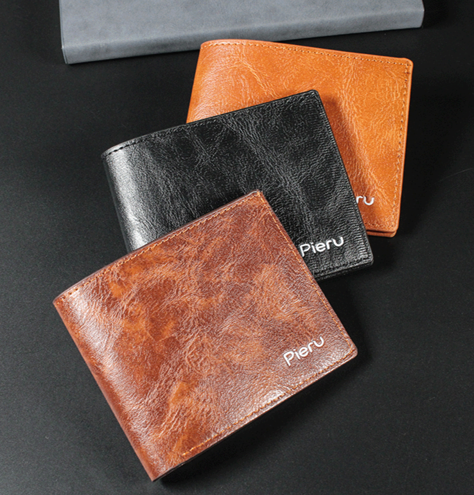 Foreign trade hot selling Huoshaoditan men's wallet large capacity imitation leather fashionable youth wallet short men's wallet_voghion.com