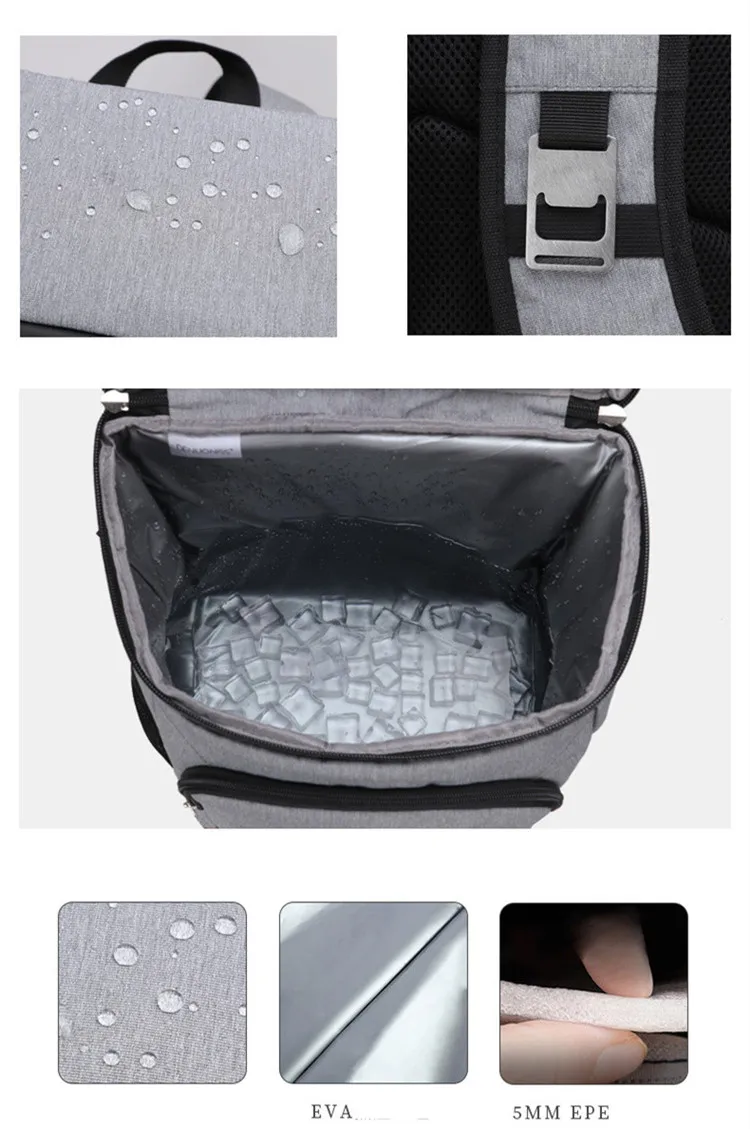 22L Koeltas 100% Leakpoof Grote Geïsoleerde Tas Outdoor Picknick Strand Thermische Zak Koeler Auto Koelkast Voor Voedsel_voghion.com