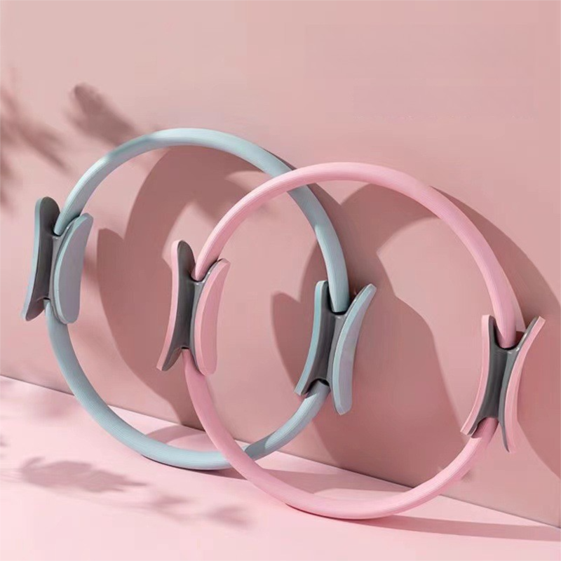 Pilates Körperformung Magie Beckenboden Muskeltraining Fitness Bein Hüfte Lift Widerstand Schleife Yoga Ring_voghion.com