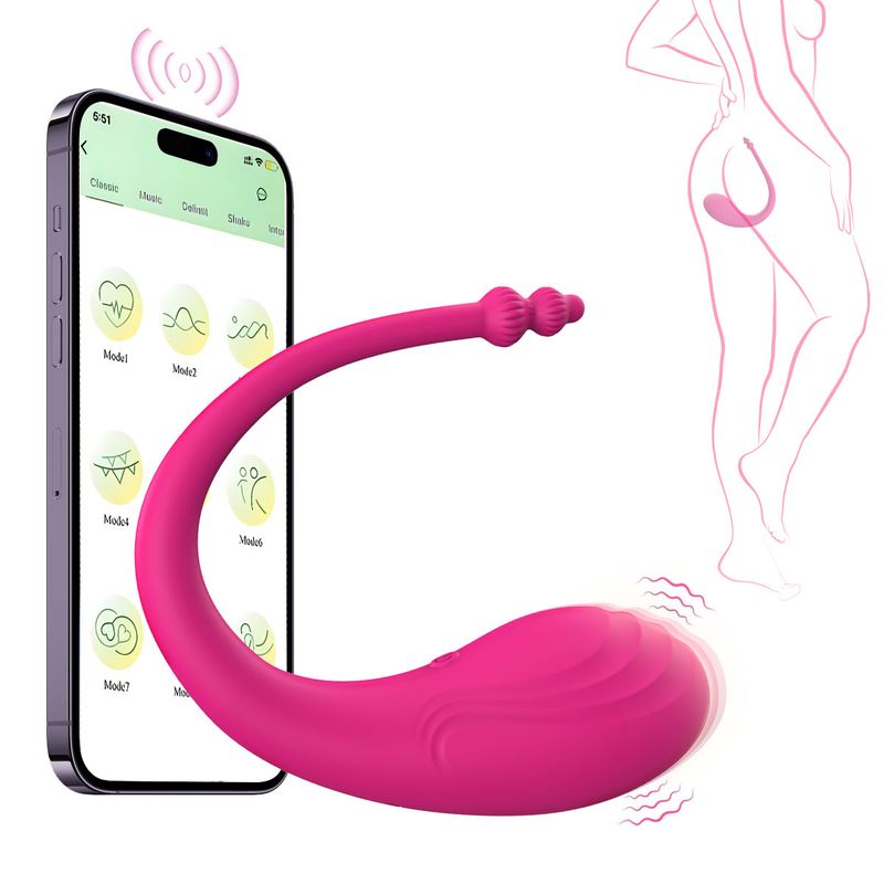 Wholesale Female G-Spot Stimulating Panty Vibrator With Remote Control Sex Toy Vagina Vibrator From A Distance_voghion.com