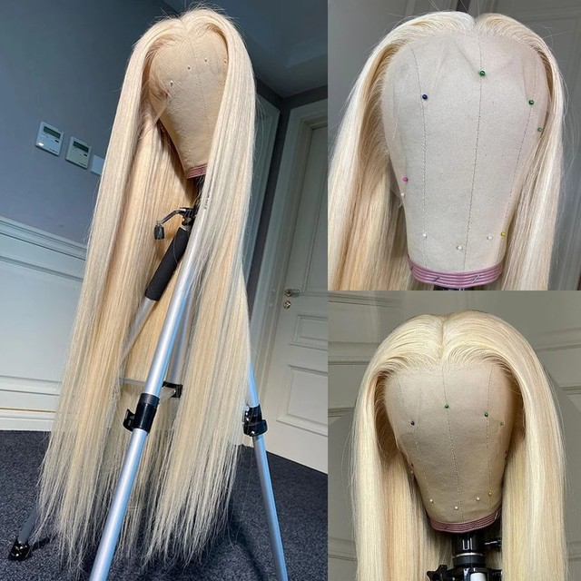 Parrucca anteriore in pizzo 13x4 diritta per ossa 613 Parrucche per capelli umani biondi miele Brasiliana 30 40 Incn Parrucche frontali in pizzo colorato 13x6 per le donne_voghion.com