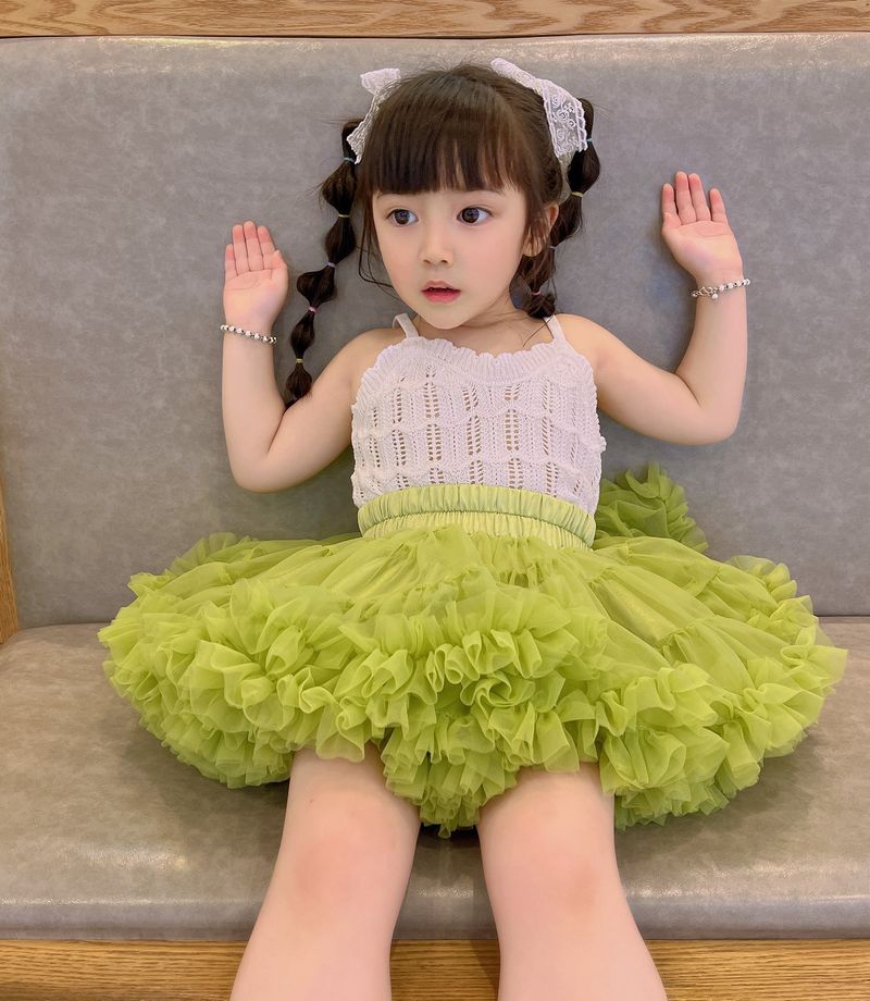Vestiti per neonati Gonna TUTU Abbigliamento per bambini Gonna convessa autentica Gonna a goccia Lori Gonna elasticizzata in tessuto di seta grande Gonna arcobaleno_voghion.com