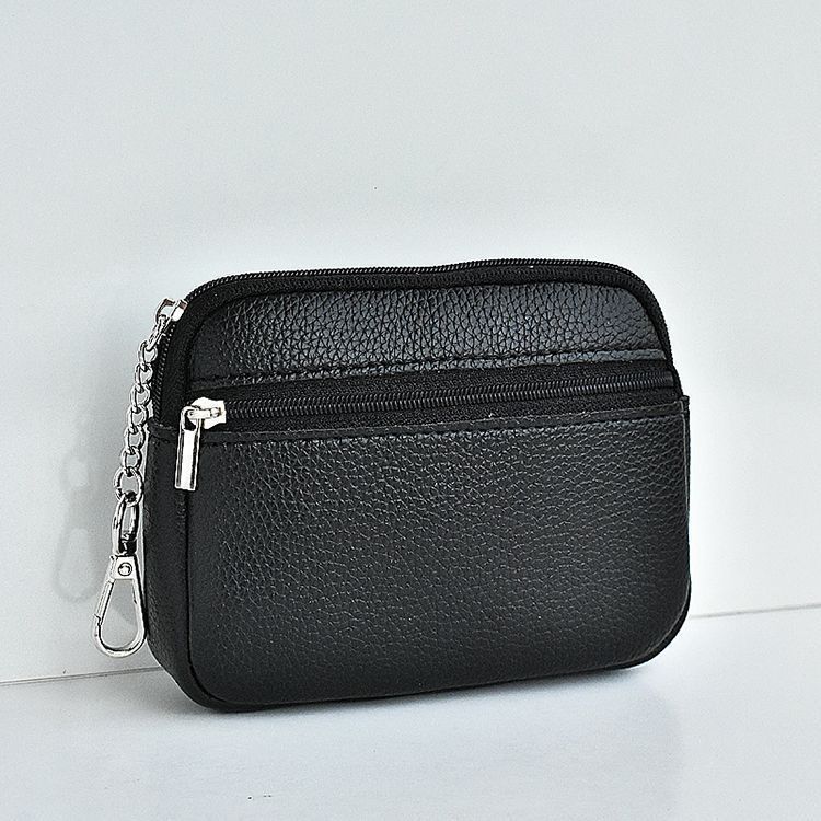 New Color-Block Mini Dumpling Unisex Coin Purse Nylon Small Car Key Lipstick Storage Earphone Bag_voghion.com