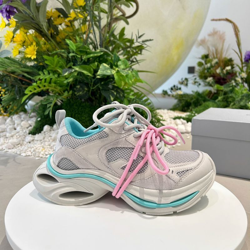 GC Celebrity Style Inttellar Journey Primavera Nuove Scarpe da papà con suola spessa color argento per donna Design di nicchia_voghion.com