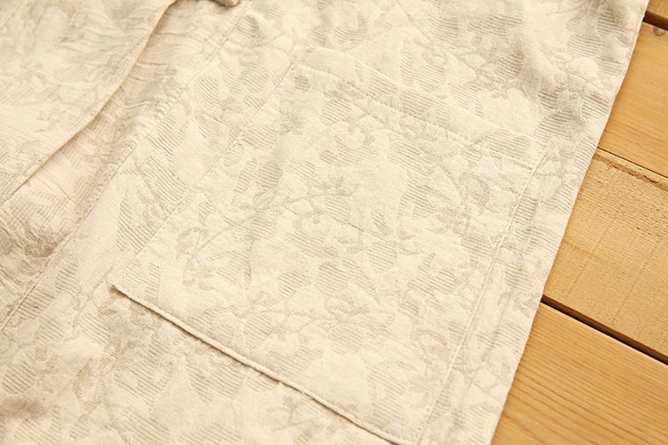 Vêtements pour femmes Vêtements pour femmes Vêtements pour femmes Vêtements pour femmes Automne 2024 Style Hanfu en coton et lin jacquard_voghion.com