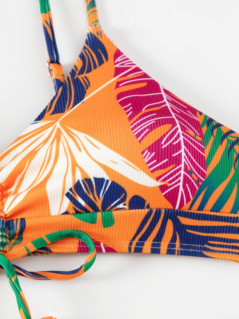 Kadın Seksi Bikini Takımı - Özel Kumaş ve Çoklu Renklerle 3 Parça Mayo_voghion.com