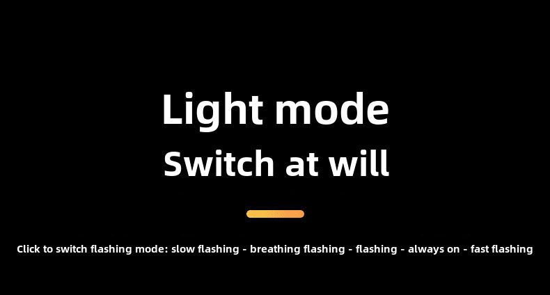 Bike taillight Mountain road car intelligent sensor brake light night riding US B Charging warning light_voghion.com