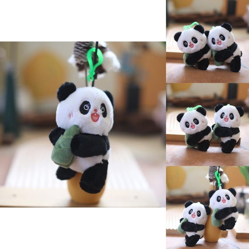 Keychain Panda Plush Adorable Soft Stuffed Animal Bag Toy Cute Charm_voghion.com