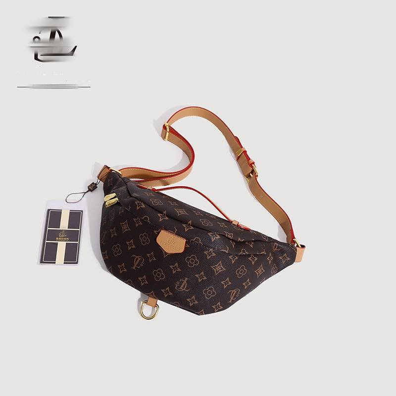 Moda retrò Marsupio da donna nuova borsa a tracolla da donna con borsa a tracolla di grande capacità_voghion.com