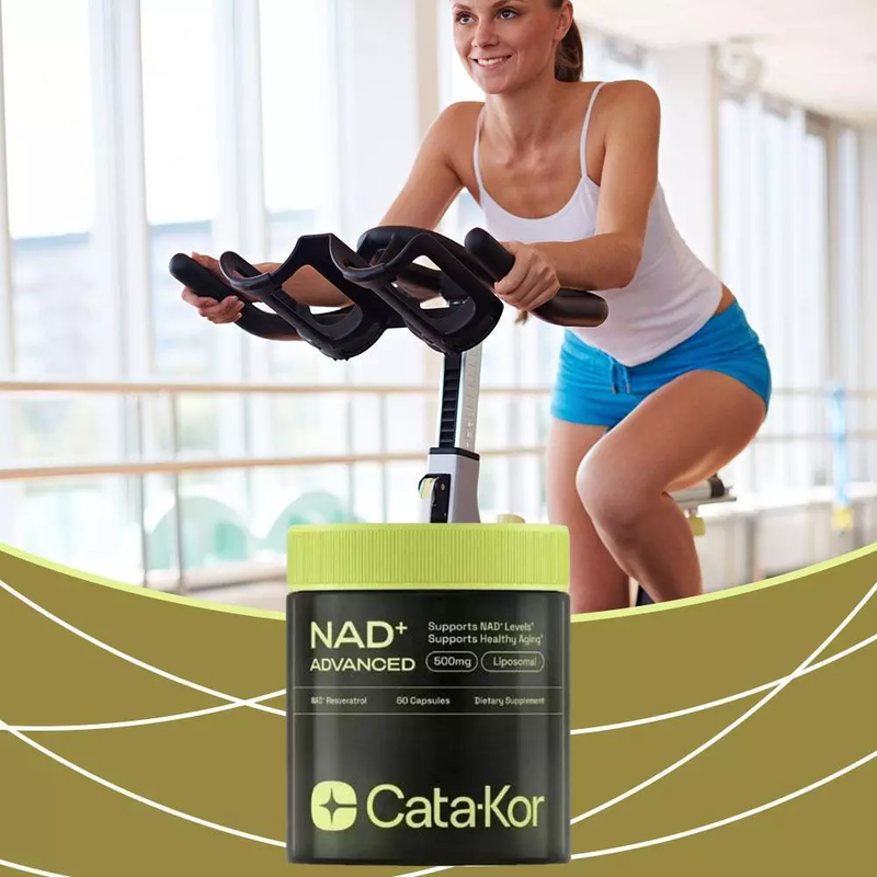 NAD+ ADVANCED 500 mg supliment pentru anti-îmbătrânire, energie, focalizare / nicotinamidă 60 buc_voghion.com